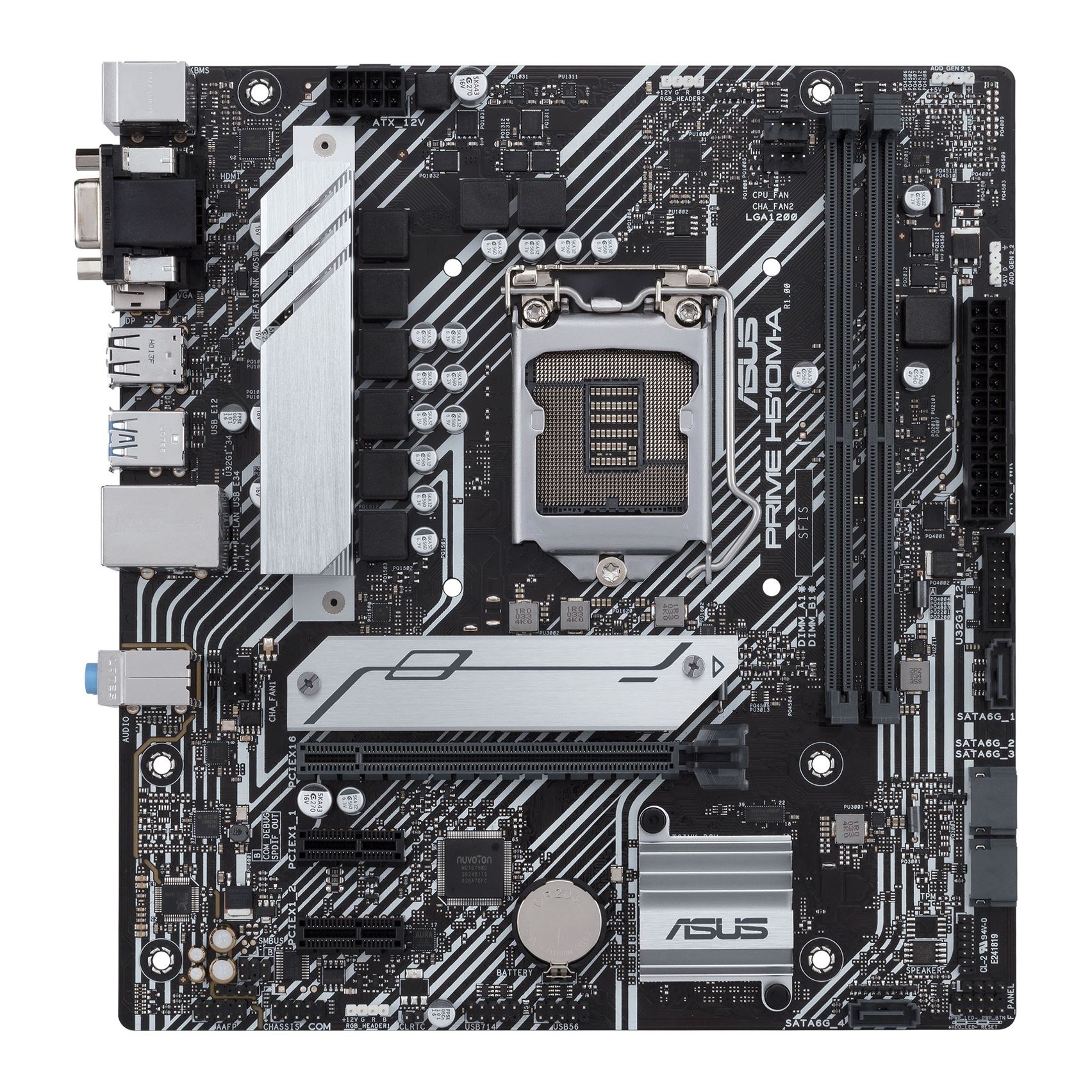 MB ASUS PRIME H510M-A LGA1200 2xDDR4 VGA/HDMI/DP mATX