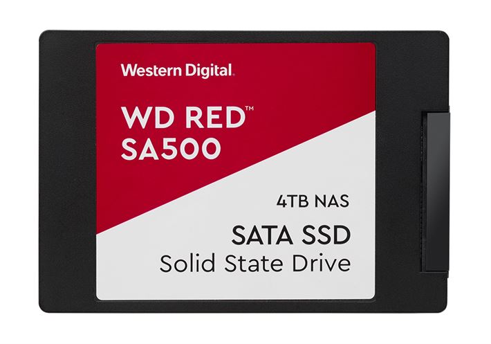 SSD 2.5 SATA WD 4TB RED SA500-2500TBW-560R/530W-95K/82K IOPs