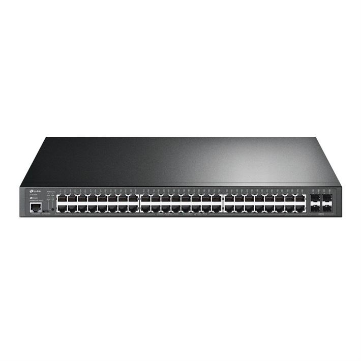 Switch TP-Link JetStream 52 portas Gigabit L2 + switch gerenciado com 48 portas PoE +