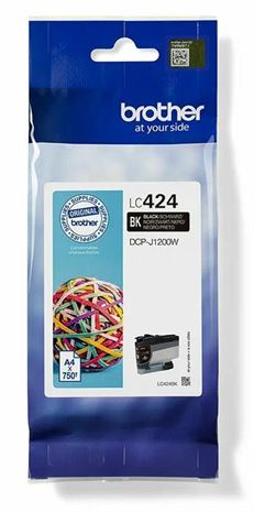 Tinteiro BROTHER LC424BK Preto - DCPJ1200W