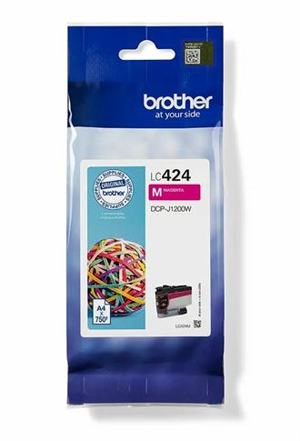 Tinteiro BROTHER LC424M Magenta - DCPJ1200W