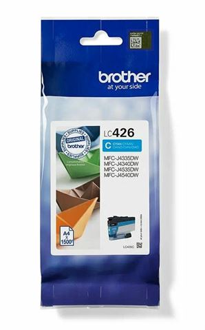 Tinteiro BROTHER LC426C Cião - MFCJ4340DW/MFCJ4540DW/MFCJ4540DWXL