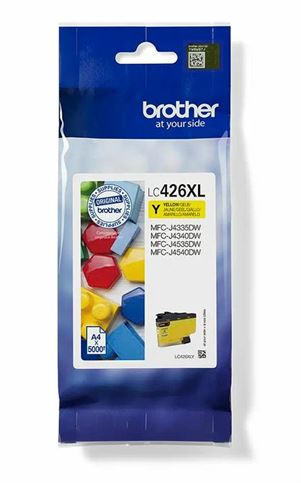 Tinteiro BROTHER LC426XLY Amarelo - MFCJ4340DW/MFCJ4540DW/MFCJ4540DWXL