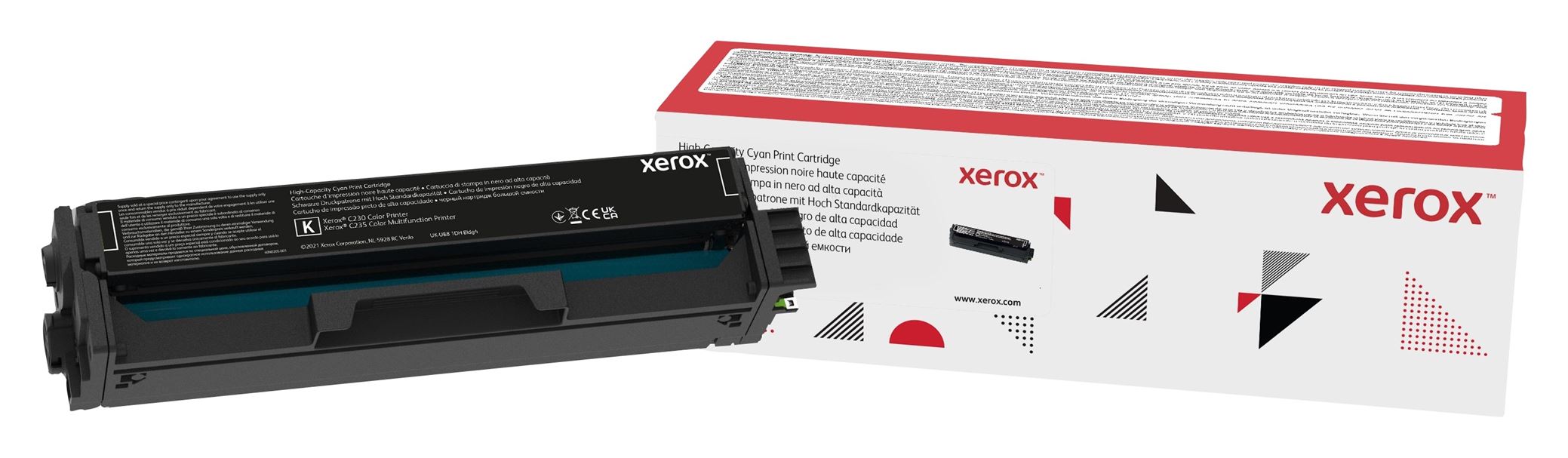Toner Xerox C230 / C235 Black High Capacity Toner Cartridge (3,000 pages)