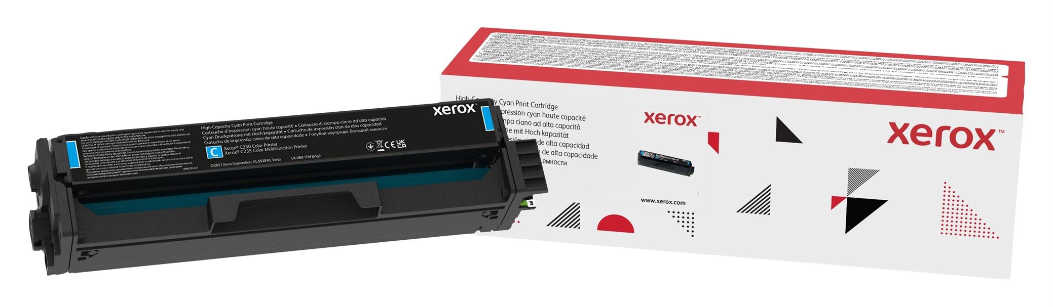 Toner Xerox C230 / C235 Cyan High Capacity Toner Cartridge (2,500 pages)