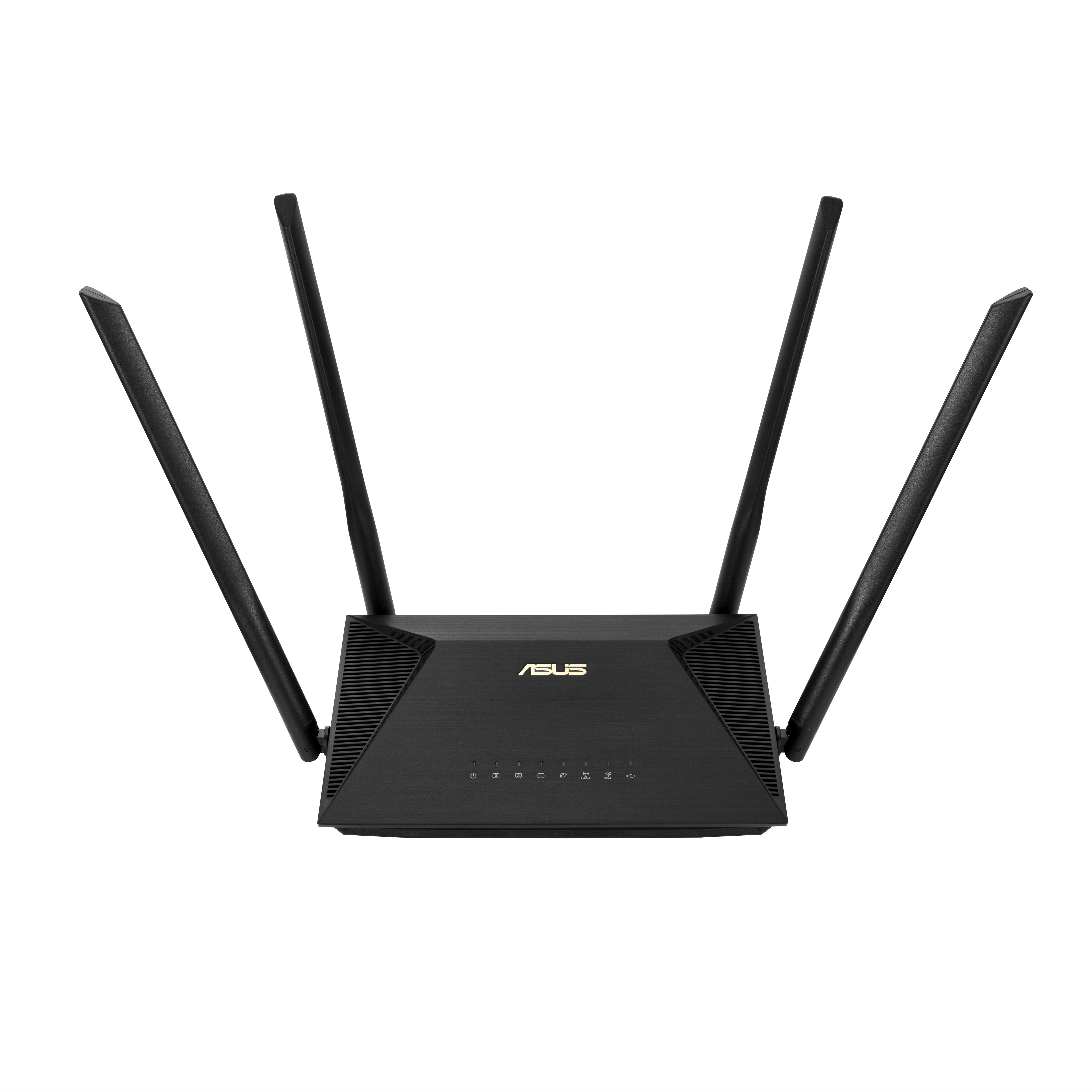 Router ASUS RT-AX53U, AX1800 WiFi 6, 2.4/5Ghz, AiMesh