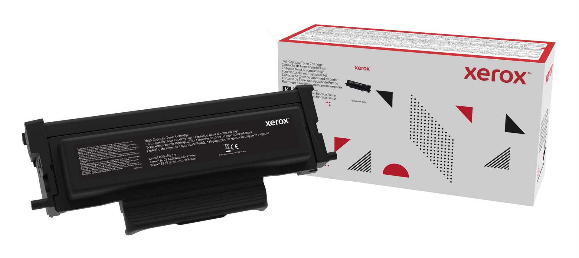 Toner XEROX Preto Capacidade Elevada 3k - B230/B225/B235