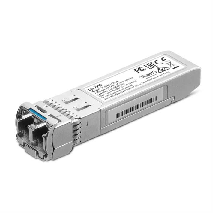 Módulo TP-Link SFP+ LC Transceiver 1310 nm Single-mode, LC Duplex Connector, Up to 10 km Distance