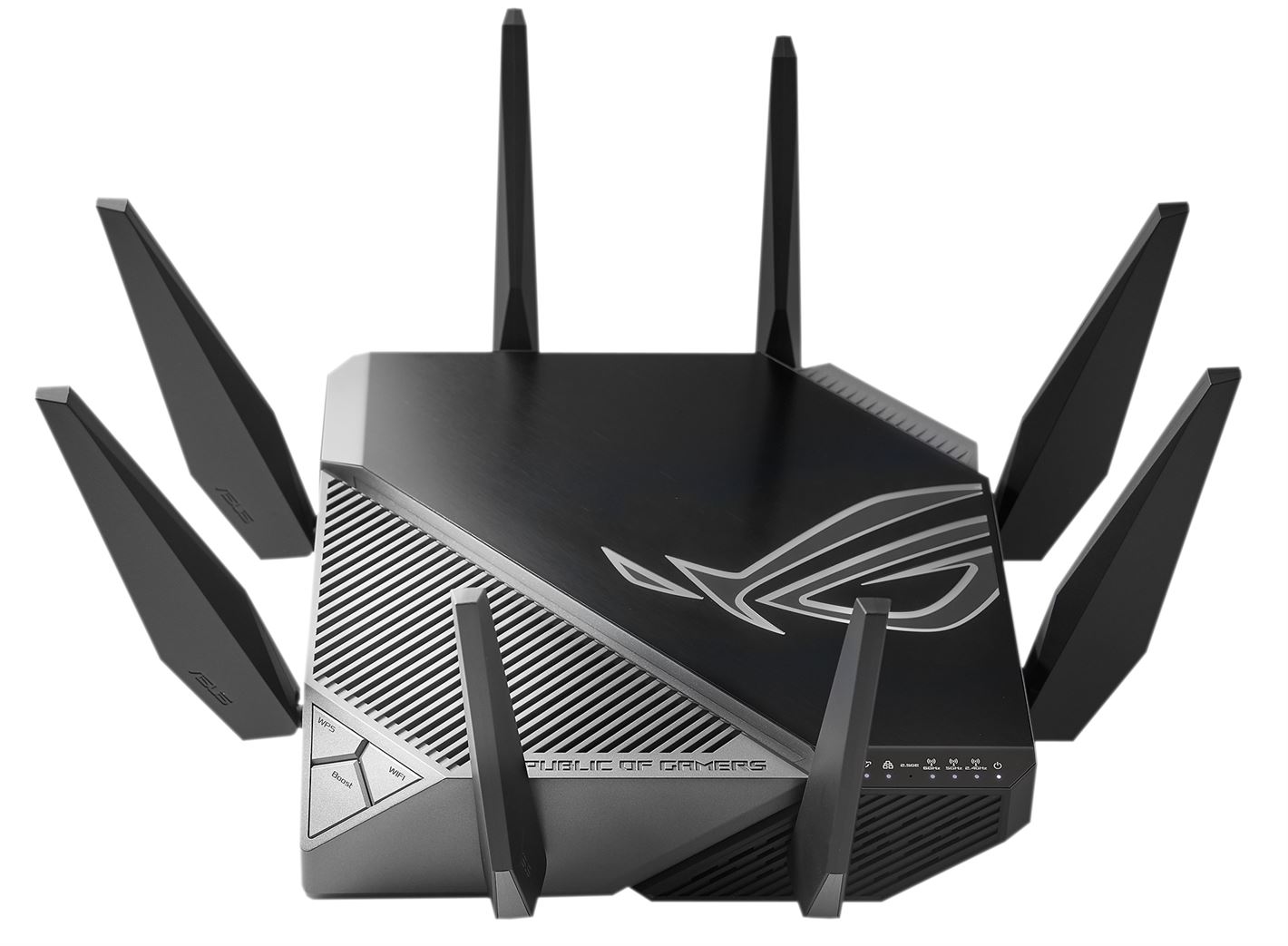 Router ASUS Gaming ROG Rapture GT AXE11000 Tri-band, WiFi 6E, 2.4/5/6Ghz, AiMesh