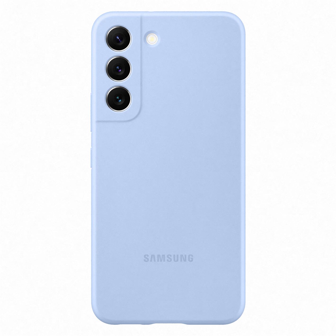 Capa Samsung Galaxy S22 Silicone Azul clara