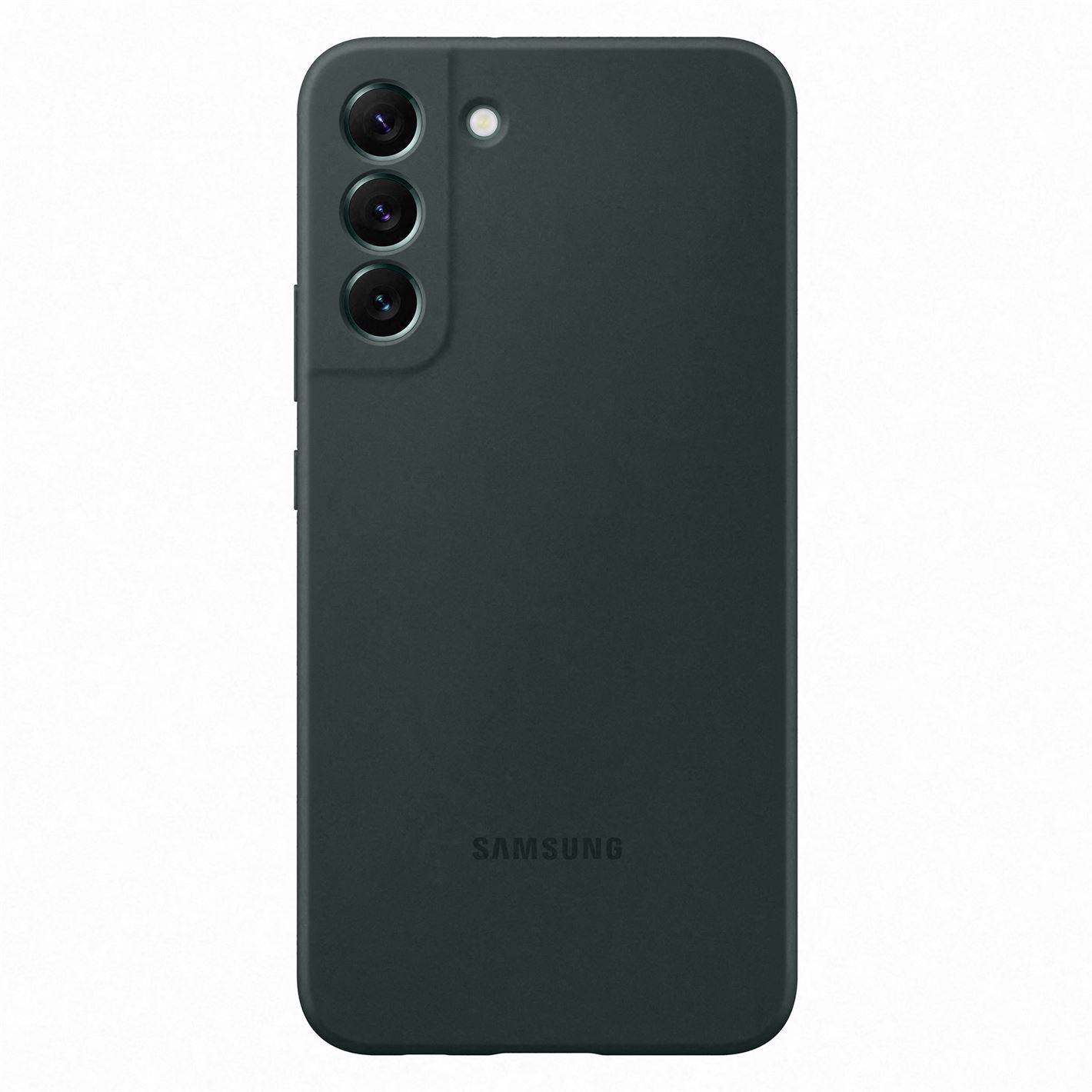 Capa Samsung Galaxy S22+ Silicone verde escura