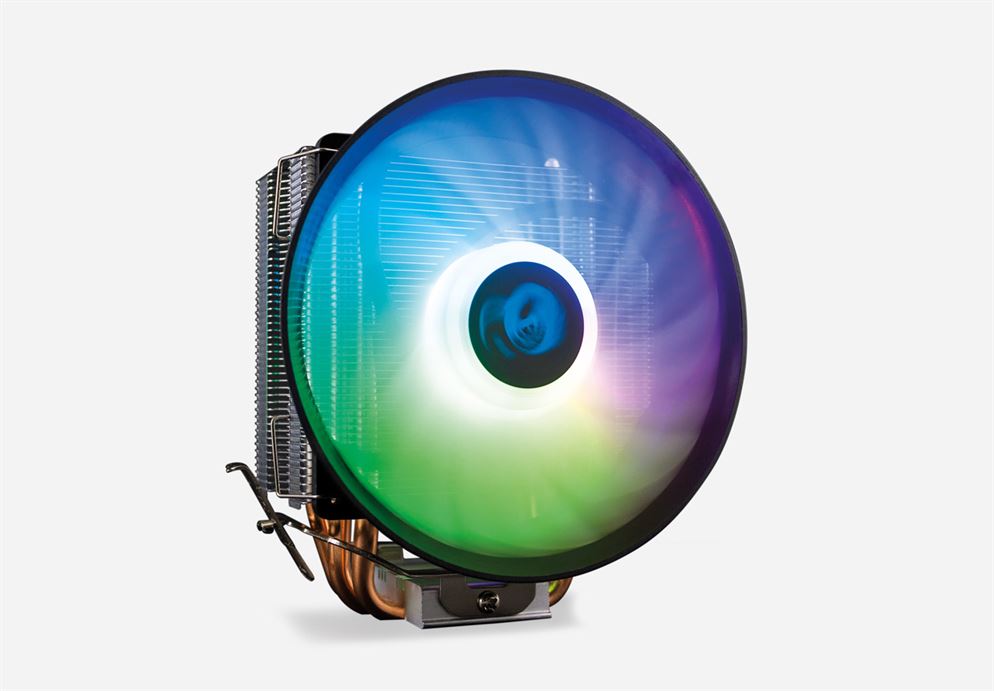 Cooler CPU CoolBox 120mm multizócalo A-RGB Twister V