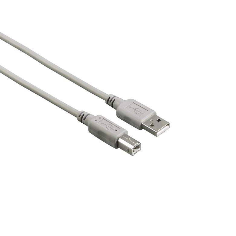 Cabo HAMA Conexão USB A/B 2.0 , 3.0m, Bulk