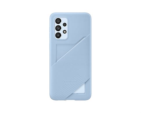 Capa Samsung Galaxy A33 5G c/ Bolso Cartões Azul