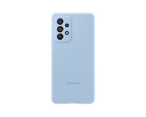 Capa Samsung Galaxy A53 Silicone Azul