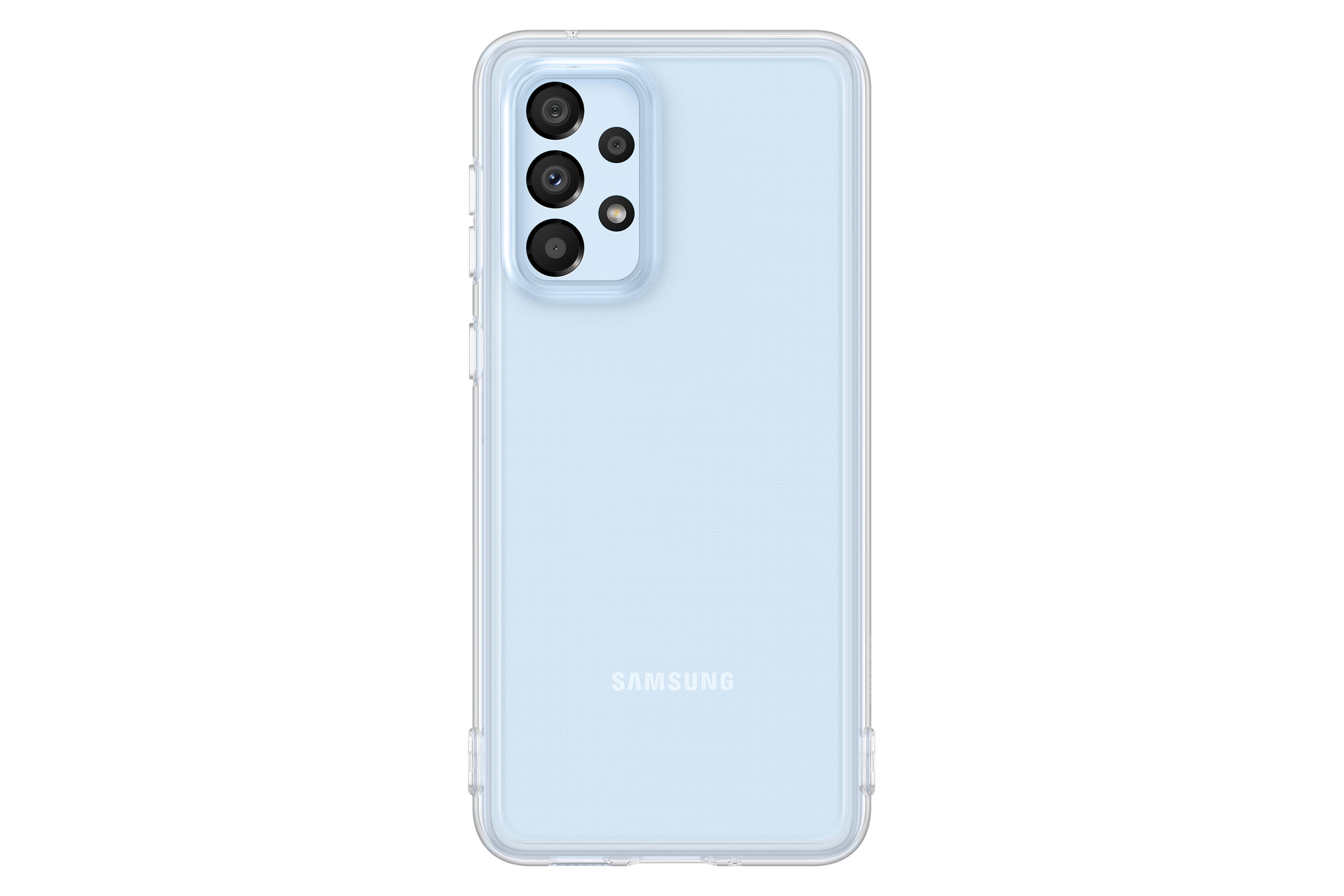 Capa Samsung Galaxy A33 5G Transparente soft Branca