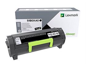 Toner LEXMARK 51B0XA0 Preto 20K a 5% - MS517, MX517, MS617, MX617