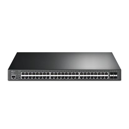 Switch TP-LINK JetStream 48-Port Gigabit and 4-Port 10GE SFP+ L2+ Managed Switch with 48-Port PoE+