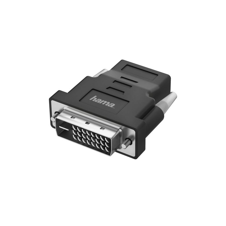 Adaptador HAMA HDMI F/DVI-D M  Ultra-HD 4K - 00200338