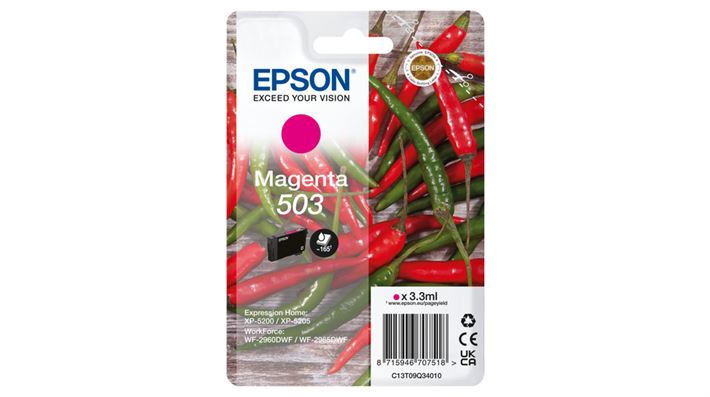 Tinteiro EPSON 503 magenta  - WF-296x, XP-520x
