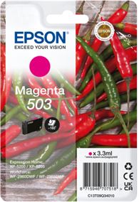 Tinteiro EPSON 503 magenta + Alarme RF - WF-296x, XP-520x