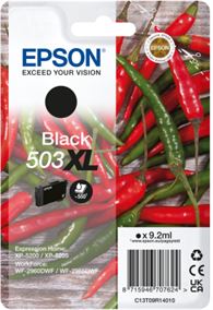 Tinteiro EPSON 503 pretoXL + Alarme RF - WF-296x, XP-520x