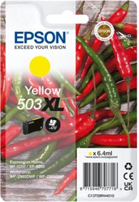 Tinteiro EPSON 503 amareloXL + Alarme RF - WF-296x, XP-520x