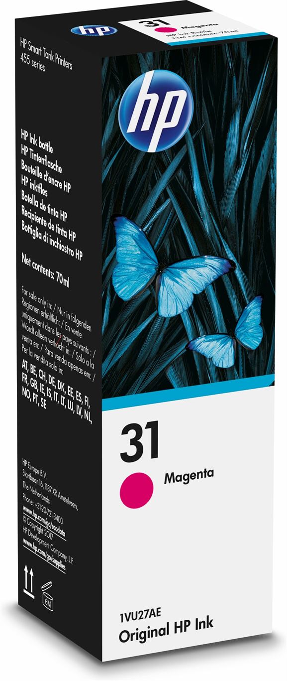 HP 31 Magenta Original Ink Bottle