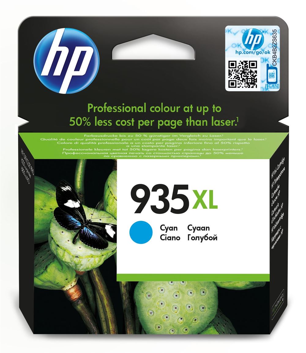 HP 935XL Cyan Ink Cartridge
