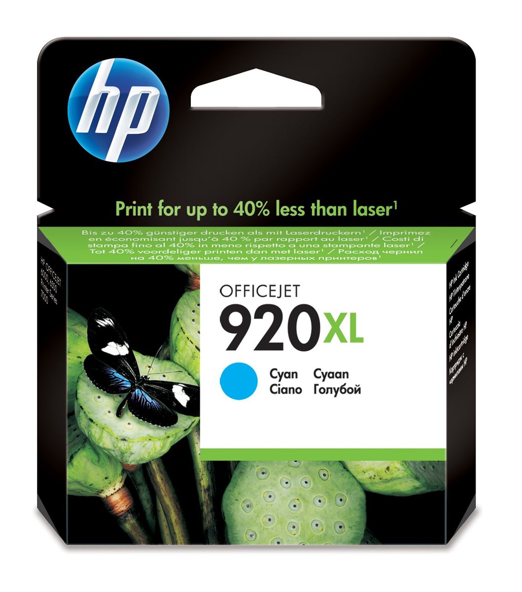HP 920XL original ink cartridge cyan