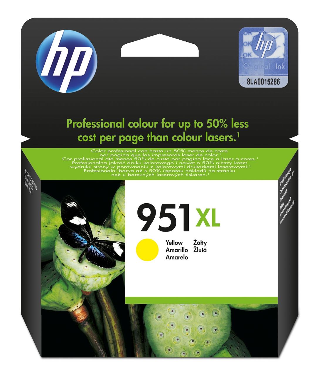HP 951XL ink yellow