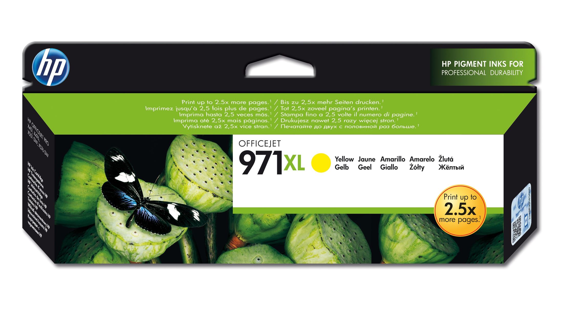 HP 971XL Ink Yellow