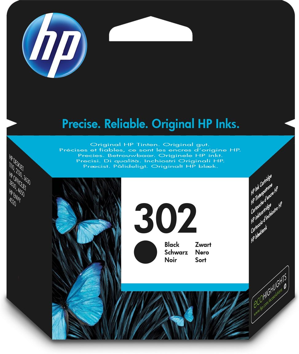 HP 302 Black Original Ink Cartridge