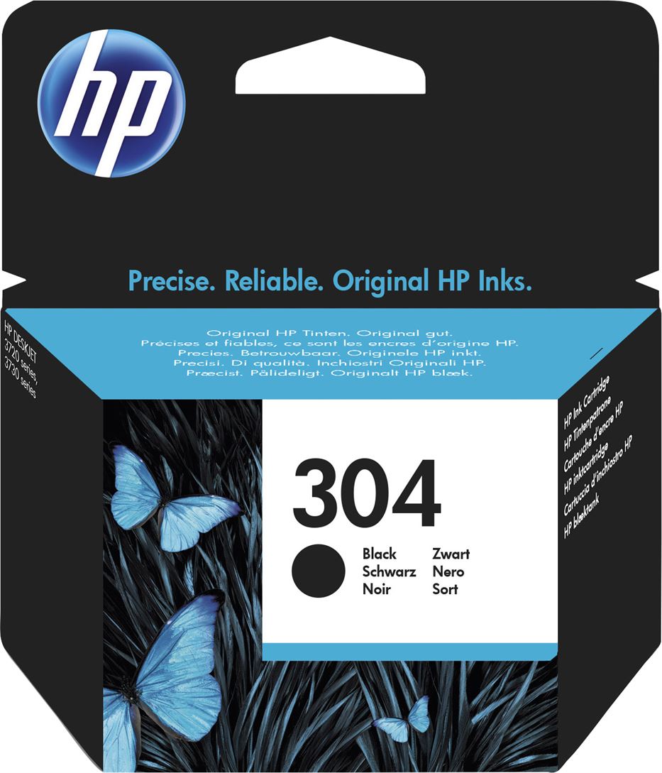 HP 304 Black Original Ink Cartridge