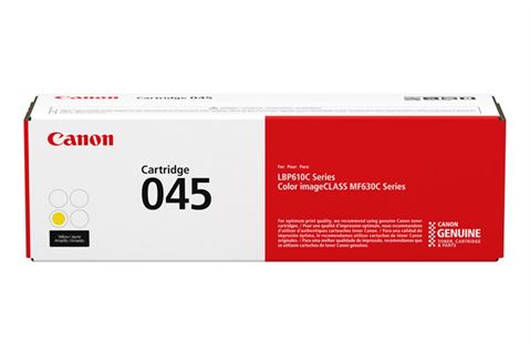 Toner CANON 045 Amarelo - i-SENSYS LBP61xC/MF63xC