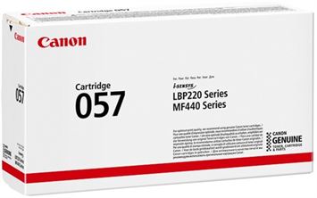 Toner CANON 057 Preto - i-SENSYS LBP22x/MF44x