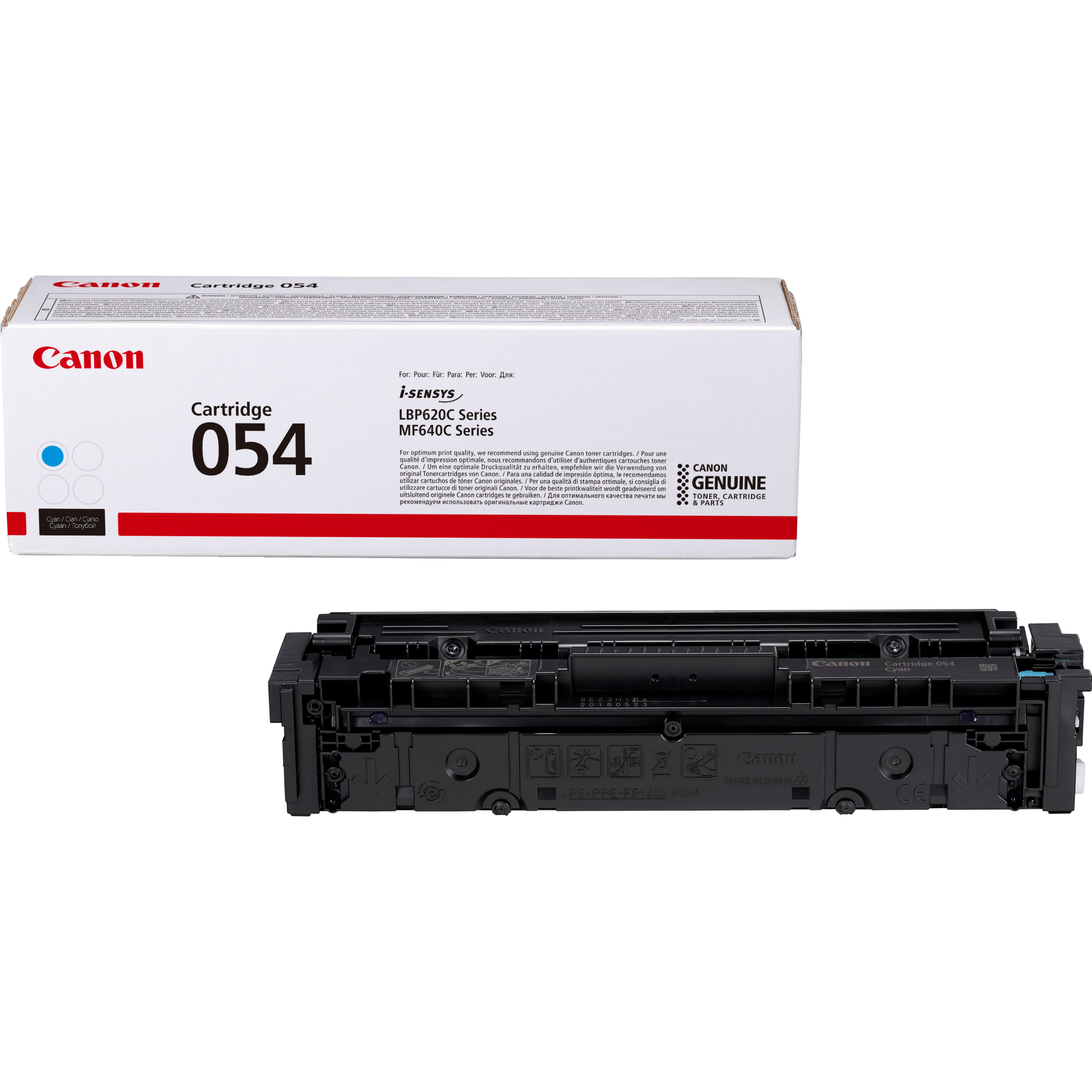 Toner CANON 054 Ciano - i-SENSYS LBP62xC/M64xC