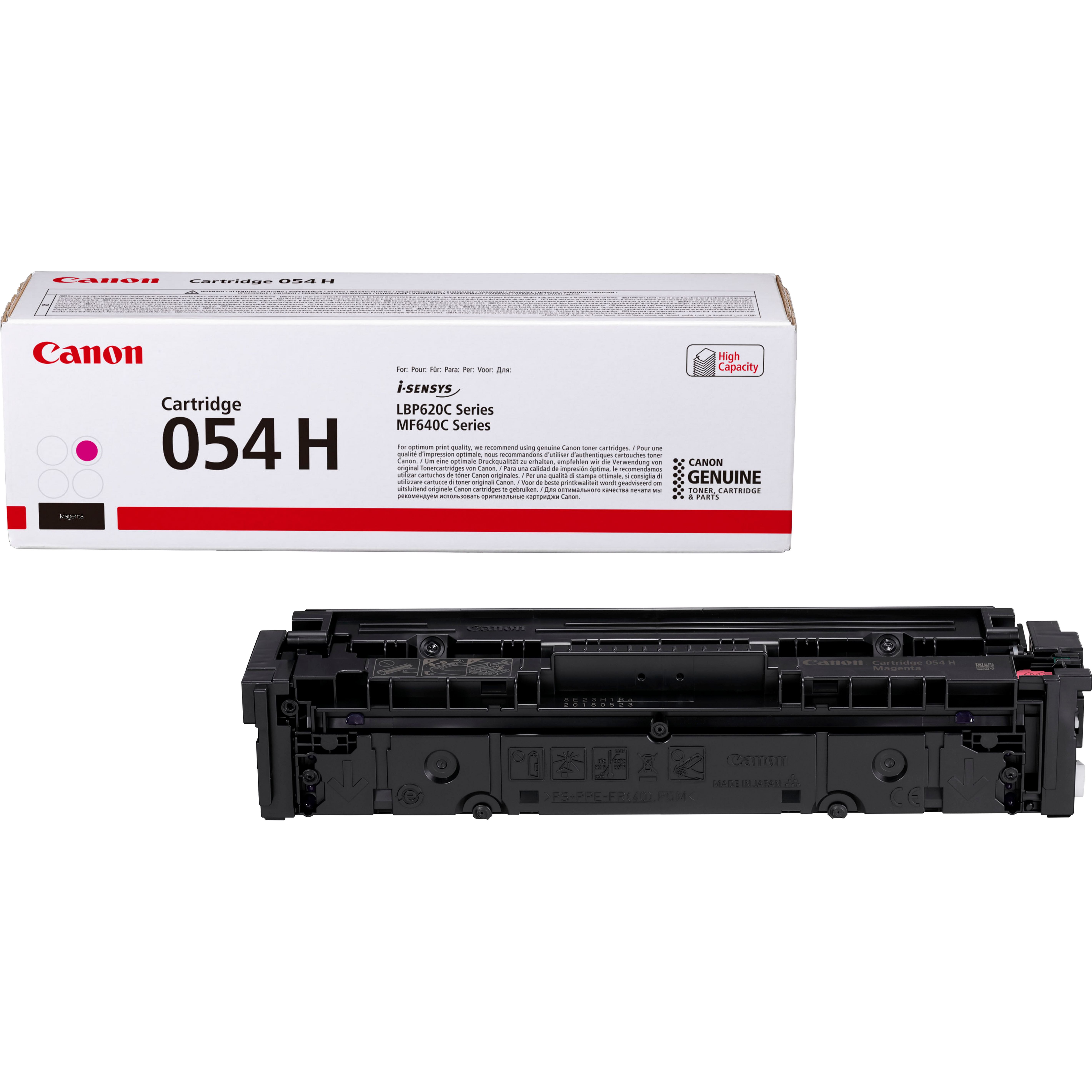 Toner CANON 054 Magenta Alto Rendimento - i-SENSYS LBP62xC/M64xC