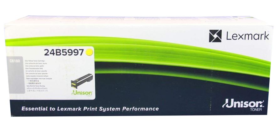 Toner LEXMARK 24B5997 Amarelo BSD 20K a 5% - C6160
