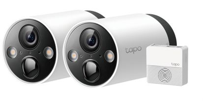 Câmera de Segurança TP-Link Smart Wire-Free, 2 Camera System, Exterior IP65