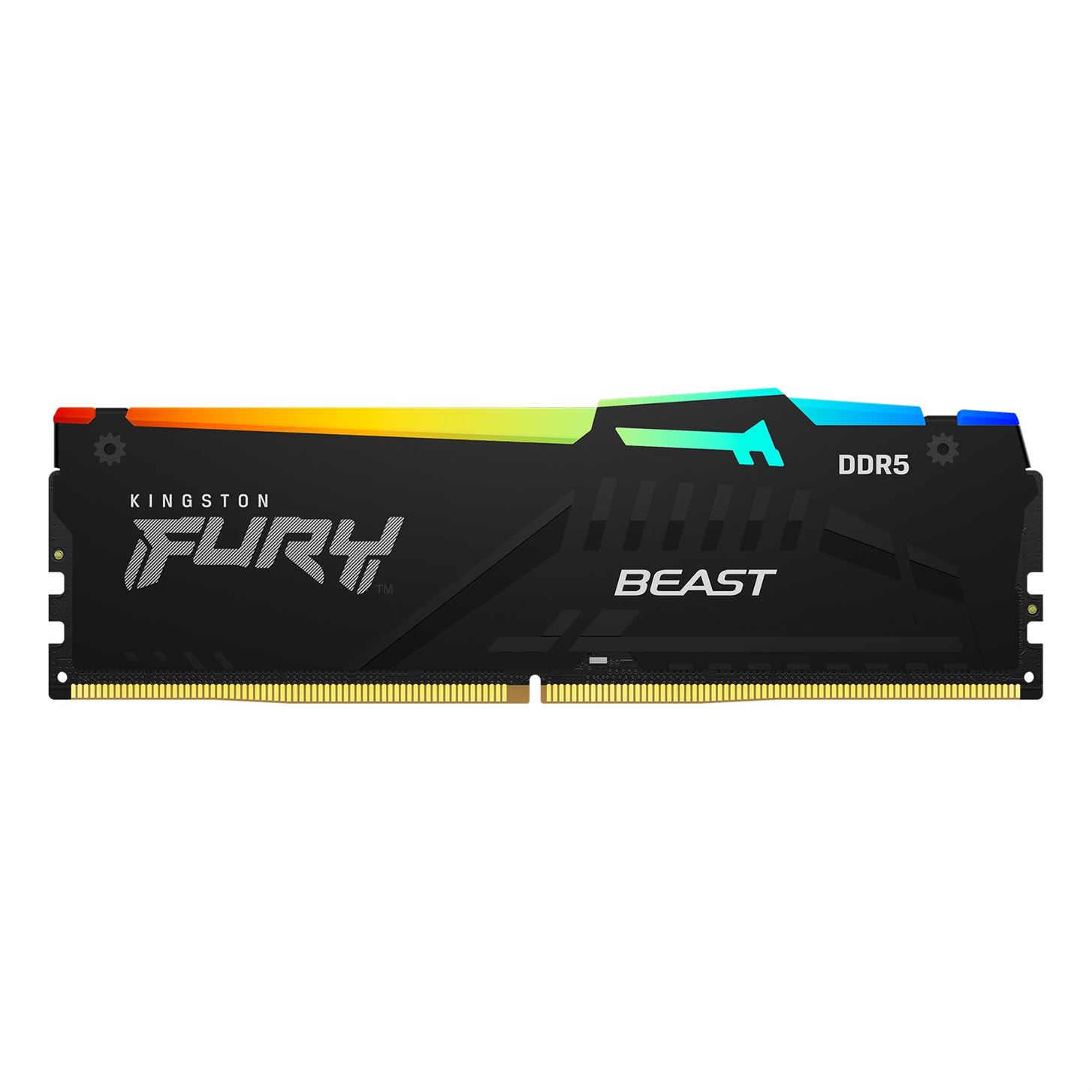 Dimm KINGSTON 16GB DDR5 5200MT/s CL36 FURY Beast Black RGB