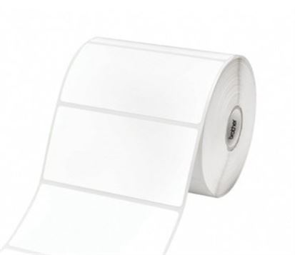 Etiquetas BROTHER térmicas protegidas, Pack 8 rolos, cada rolo contém 1000 etiquetas de 60mmx40mm