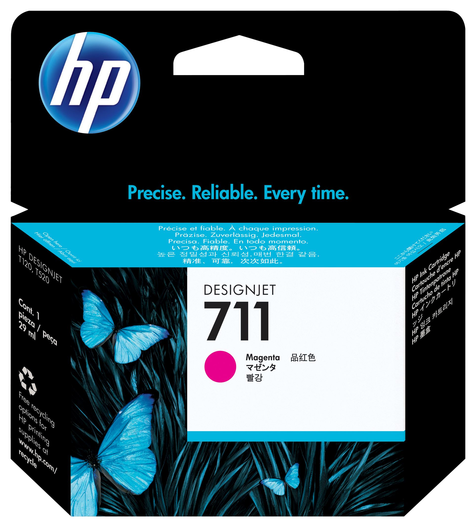 HP 711 ink Magenta 29 ml DJ T120 520