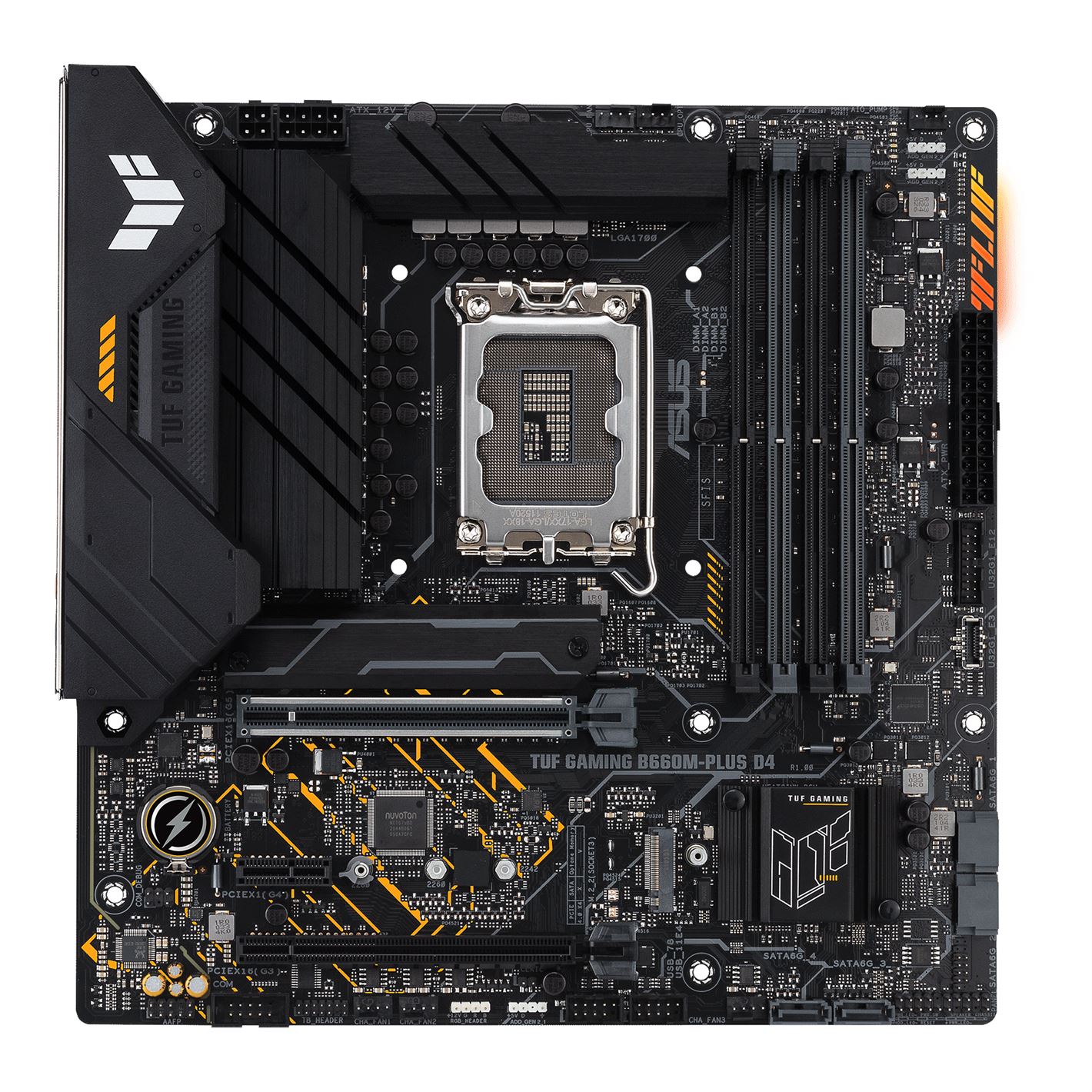 MB ASUS TUF GAMING B660M-PLUS D4, SK LGA1700 4DDR4 HDMI/DP mATX