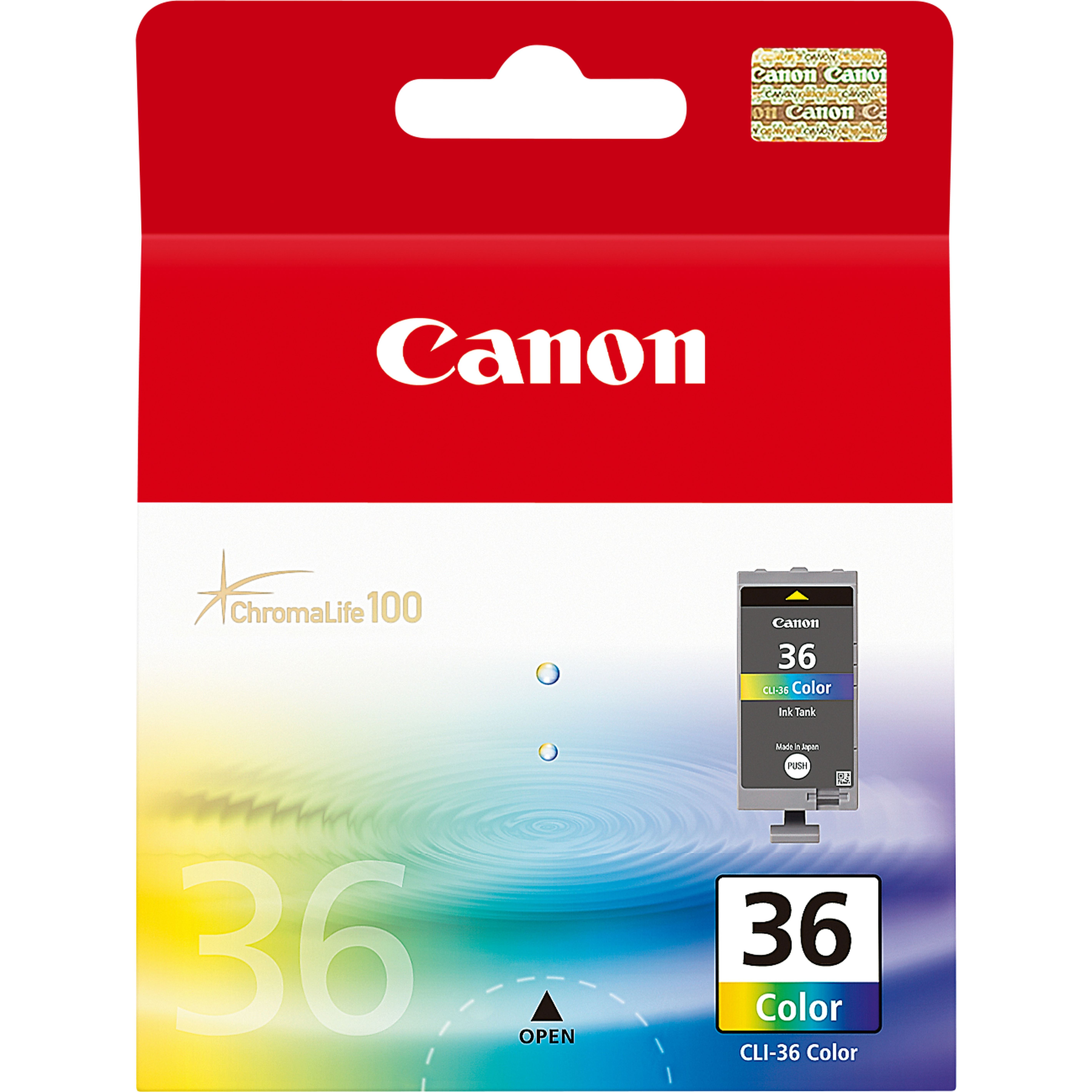 Tinteiro CANON CLI-36 Cores - PIXMA