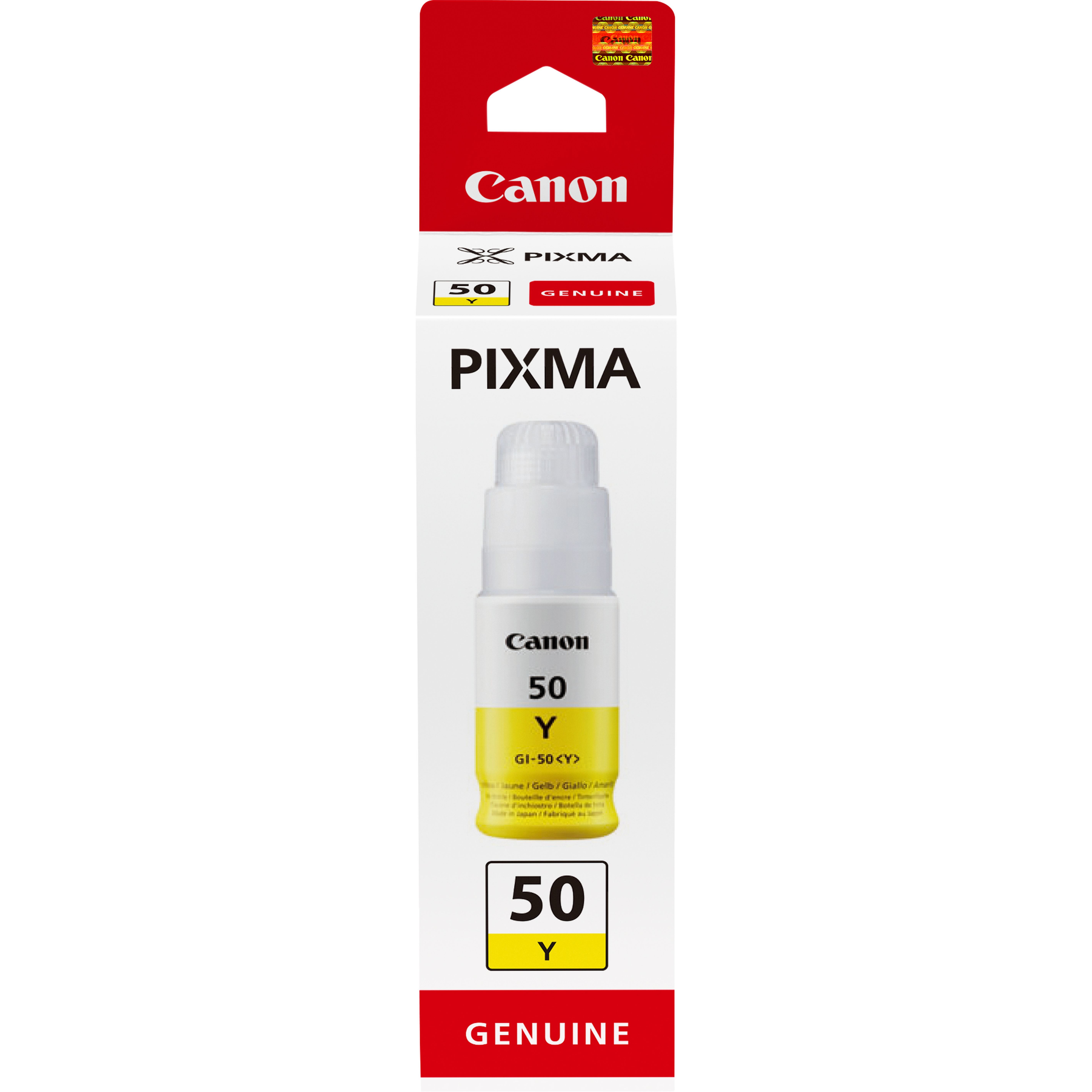 Tinteiro CANON GI-50 Amarelo
