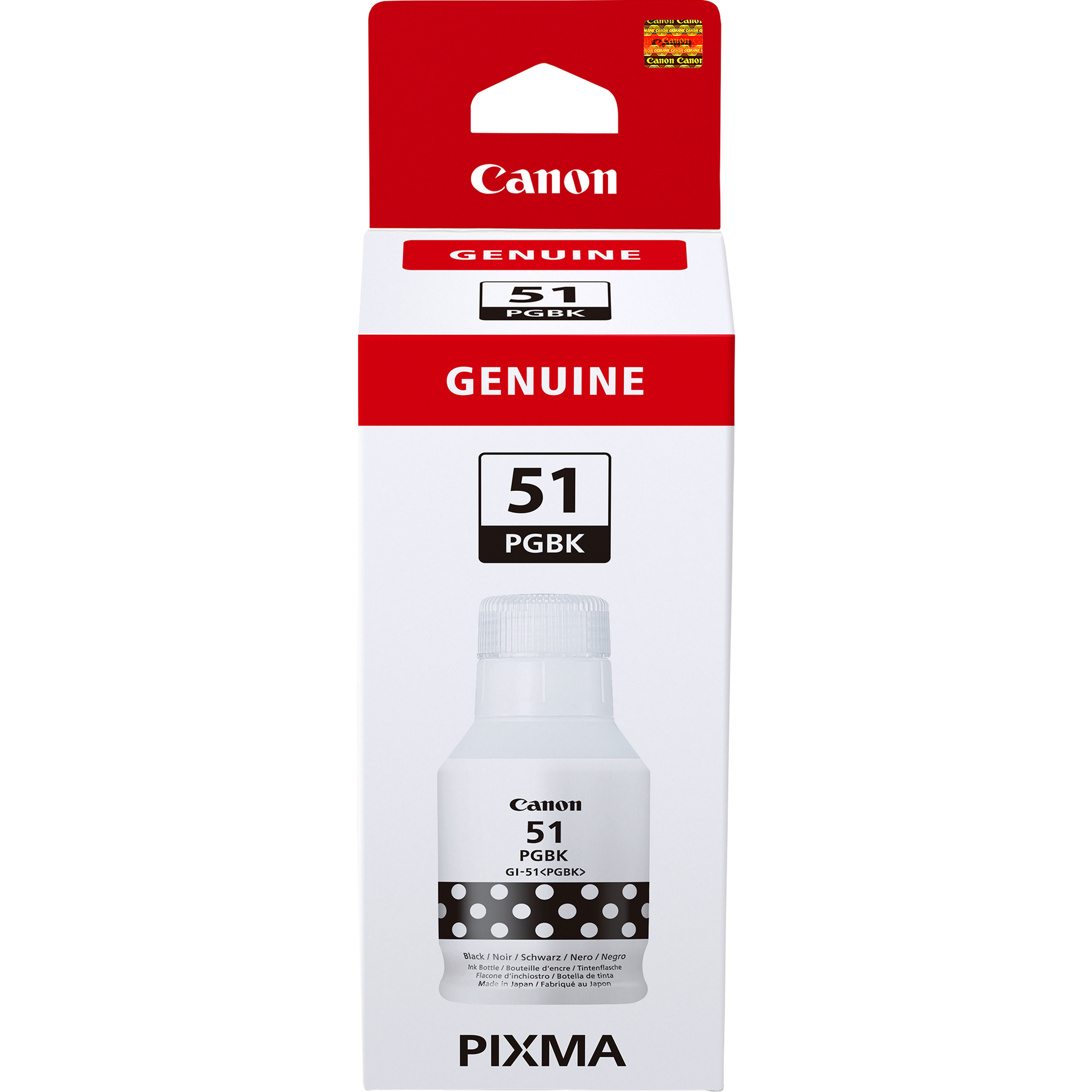 Tinteiro CANON GI-51 PGBK Preto Pigmentado