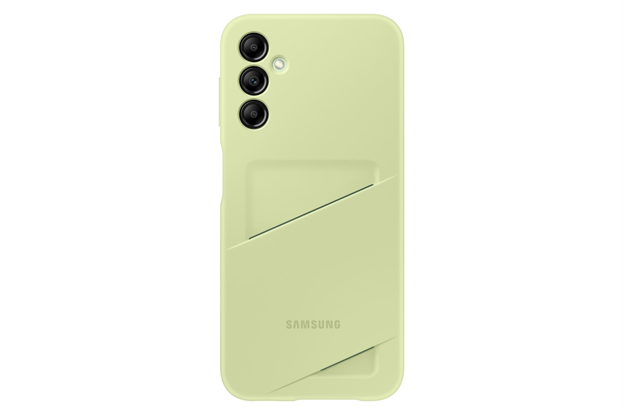 Capa Samsung Capa A14 c/ Bolso Cartões Verde