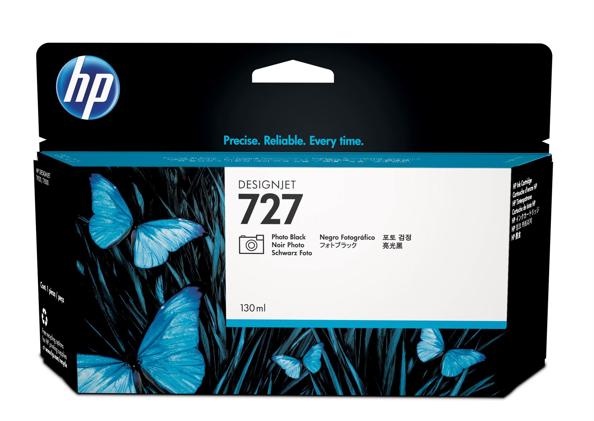 HP 727 Ink Photo Black 130ml T920 T1500