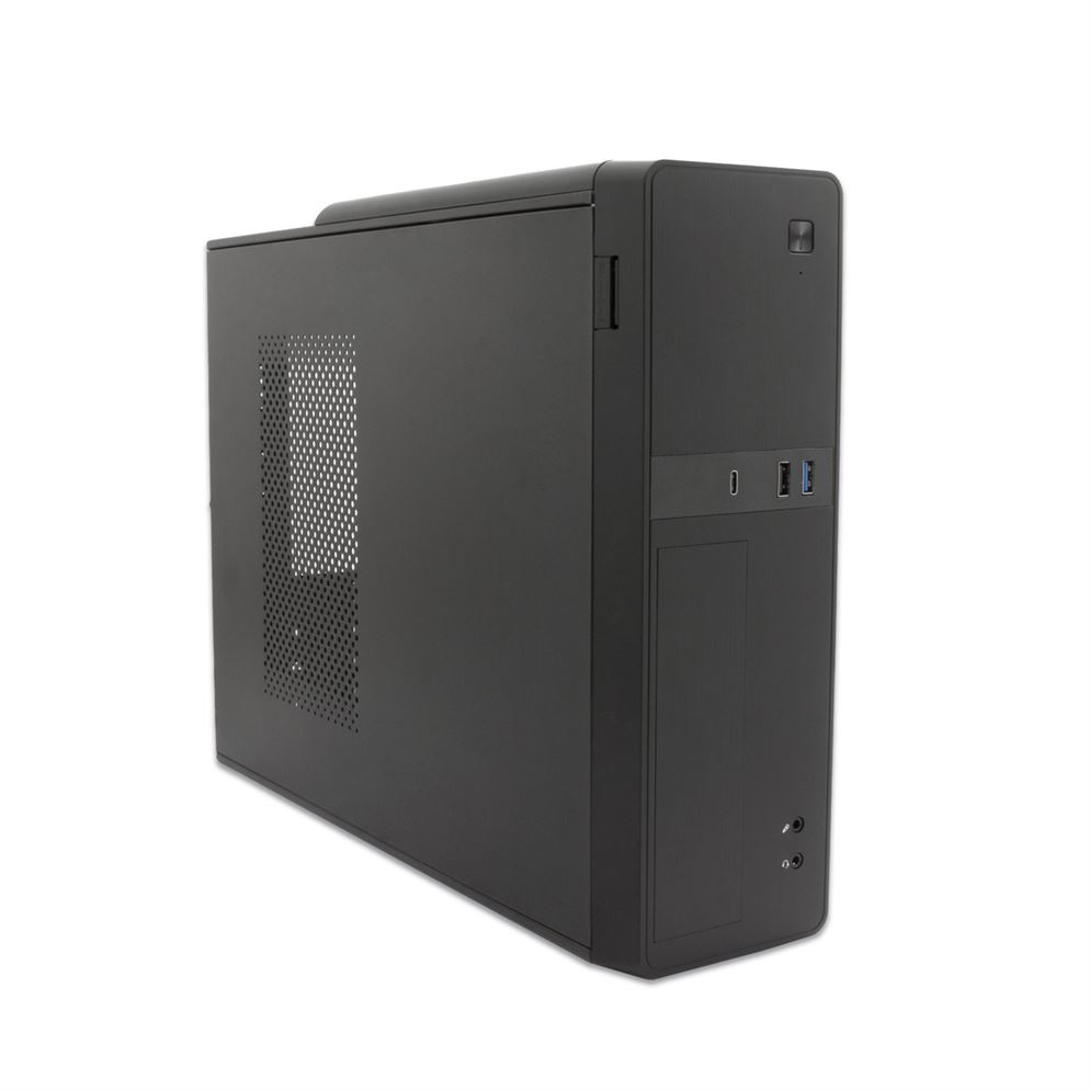 Caixa CoolBox Slim T310 Black mATX c/fonte basic B500GR -S